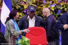 Acto del 43 aniversario de la constitución de la Fuerza Naval del Ejército de Nicaragua