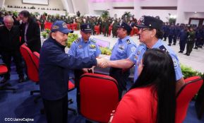 Acto del 43 aniversario de la constitución de la Fuerza Naval del Ejército de Nicaragua