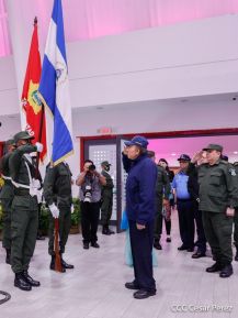 Acto del 43 aniversario de la constitución de la Fuerza Naval del Ejército de Nicaragua