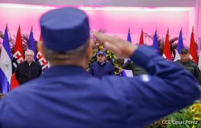 Acto del 43 aniversario de la constitución de la Fuerza Naval del Ejército de Nicaragua
