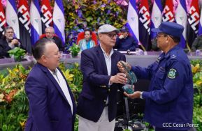 Acto del 43 aniversario de la constitución de la Fuerza Naval del Ejército de Nicaragua