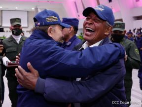 Acto del 43 aniversario de la constitución de la Fuerza Naval del Ejército de Nicaragua