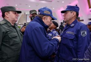 Acto del 43 aniversario de la constitución de la Fuerza Naval del Ejército de Nicaragua