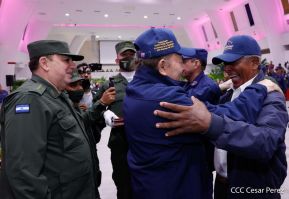 Acto del 43 aniversario de la constitución de la Fuerza Naval del Ejército de Nicaragua