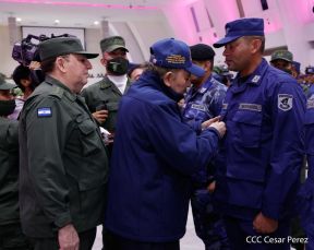 Acto del 43 aniversario de la constitución de la Fuerza Naval del Ejército de Nicaragua