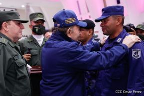 Acto del 43 aniversario de la constitución de la Fuerza Naval del Ejército de Nicaragua