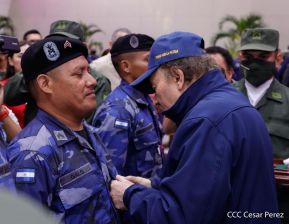 Acto del 43 aniversario de la constitución de la Fuerza Naval del Ejército de Nicaragua