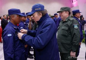 Acto del 43 aniversario de la constitución de la Fuerza Naval del Ejército de Nicaragua