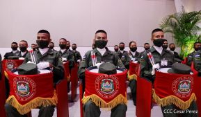 Acto del 43 aniversario de la constitución de la Fuerza Naval del Ejército de Nicaragua