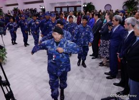 Acto del 43 aniversario de la constitución de la Fuerza Naval del Ejército de Nicaragua