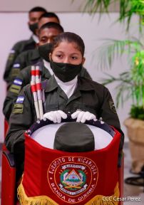 Acto del 43 aniversario de la constitución de la Fuerza Naval del Ejército de Nicaragua