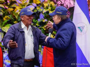 Acto del 43 aniversario de la constitución de la Fuerza Naval del Ejército de Nicaragua