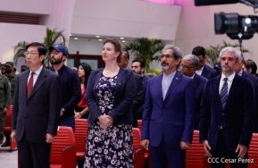 Acto del 43 aniversario de la constitución de la Fuerza Naval del Ejército de Nicaragua