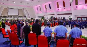 Acto del 43 aniversario de la constitución de la Fuerza Naval del Ejército de Nicaragua