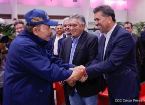 Acto del 43 aniversario de la constitución de la Fuerza Naval del Ejército de Nicaragua