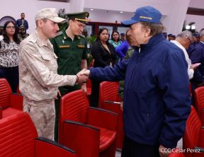 Acto del 43 aniversario de la constitución de la Fuerza Naval del Ejército de Nicaragua