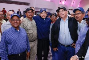 Acto del 43 aniversario de la constitución de la Fuerza Naval del Ejército de Nicaragua