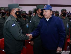 Acto del 43 aniversario de la constitución de la Fuerza Naval del Ejército de Nicaragua