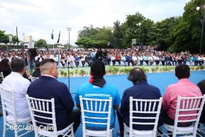 Ceremonia de instalación de la Universidad Nacional Casimiro Sotelo Montenegro