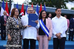 Ceremonia de instalación de la Universidad Nacional Casimiro Sotelo Montenegro