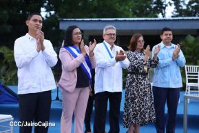 Ceremonia de instalación de la Universidad Nacional Casimiro Sotelo Montenegro