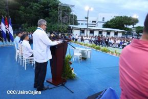 Ceremonia de instalación de la Universidad Nacional Casimiro Sotelo Montenegro