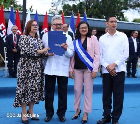 Ceremonia de instalación de la Universidad Nacional Casimiro Sotelo Montenegro