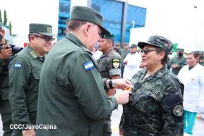 Cuerpo Médico Militar del Ejército de Nicaragua celebra 44 años de fundación