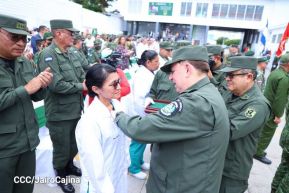 Cuerpo Médico Militar del Ejército de Nicaragua celebra 44 años de fundación