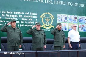 Cuerpo Médico Militar del Ejército de Nicaragua celebra 44 años de fundación