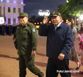 Acto del 44 Aniversario del Ejército de Nicaragua