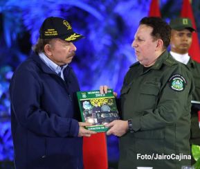 Acto del 44 Aniversario del Ejército de Nicaragua