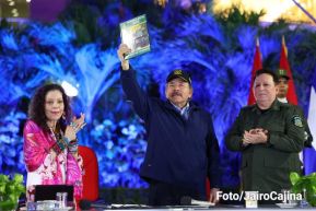 Acto del 44 Aniversario del Ejército de Nicaragua