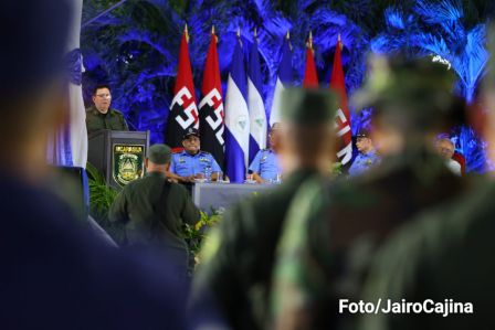 Acto del 44 Aniversario del Ejército de Nicaragua