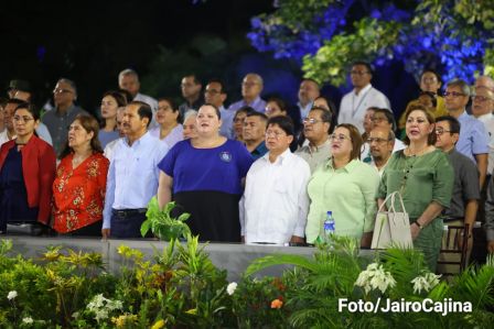 Acto del 44 Aniversario del Ejército de Nicaragua