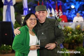 Acto del 44 Aniversario del Ejército de Nicaragua