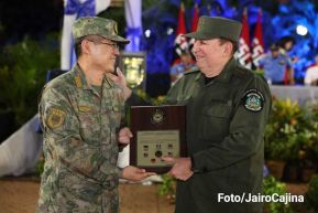 Acto del 44 Aniversario del Ejército de Nicaragua