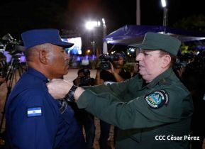 Acto del 44 Aniversario del Ejército de Nicaragua
