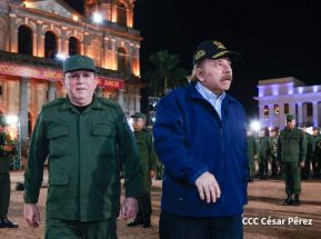 Acto del 44 Aniversario del Ejército de Nicaragua