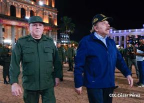 Acto del 44 Aniversario del Ejército de Nicaragua
