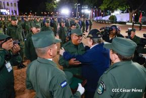 Acto del 44 Aniversario del Ejército de Nicaragua