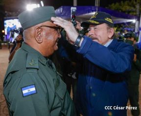 Acto del 44 Aniversario del Ejército de Nicaragua