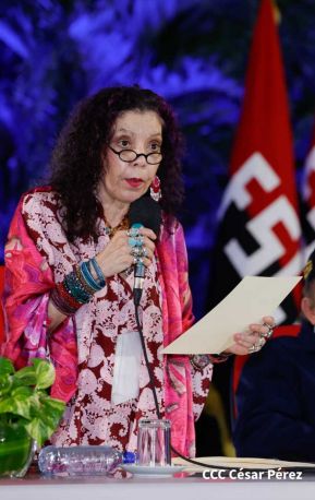 Acto del 44 Aniversario del Ejército de Nicaragua