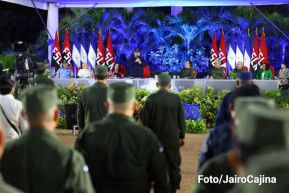 Acto del 44 Aniversario del Ejército de Nicaragua