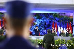 Acto del 44 Aniversario del Ejército de Nicaragua