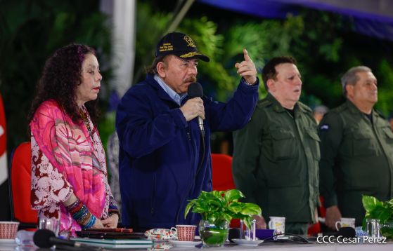 Acto del 44 Aniversario del Ejército de Nicaragua
