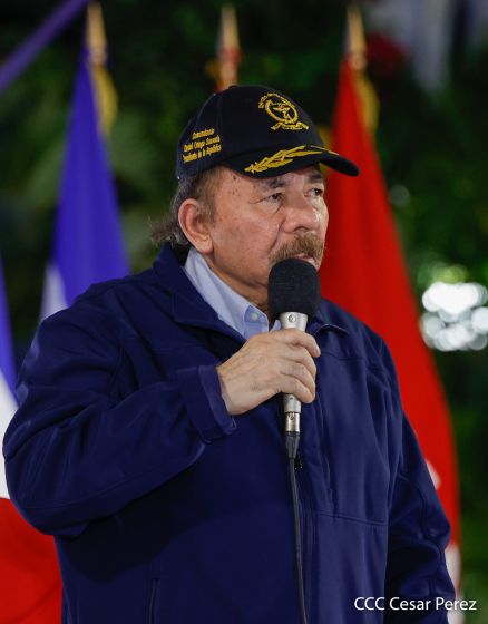 Acto del 44 Aniversario del Ejército de Nicaragua