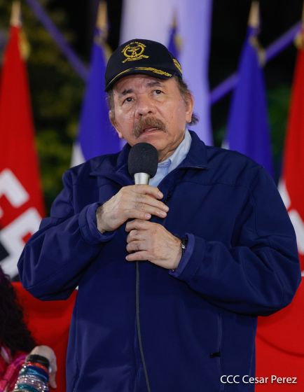 Acto del 44 Aniversario del Ejército de Nicaragua