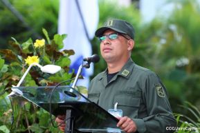 Acto del 44 Aniversario del Ejército de Nicaragua