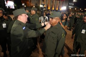 Acto del 44 Aniversario del Ejército de Nicaragua